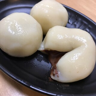 とろーりチョコのお豆腐白玉